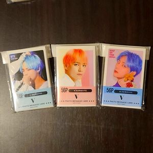 Kpop BTS V Photocard 56pcs